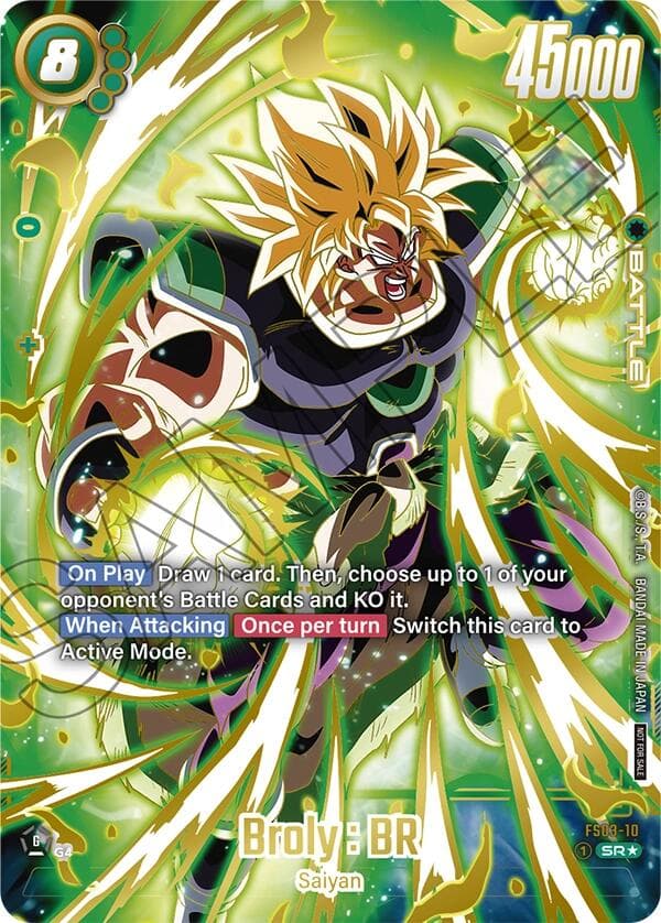 Broly : BR - FS03-10 — Tournament and Championship Promos card