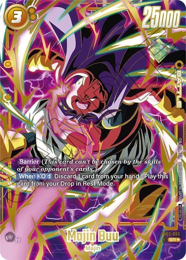 Majin Buu - FB03-093 — Tournament and Championship Promos card