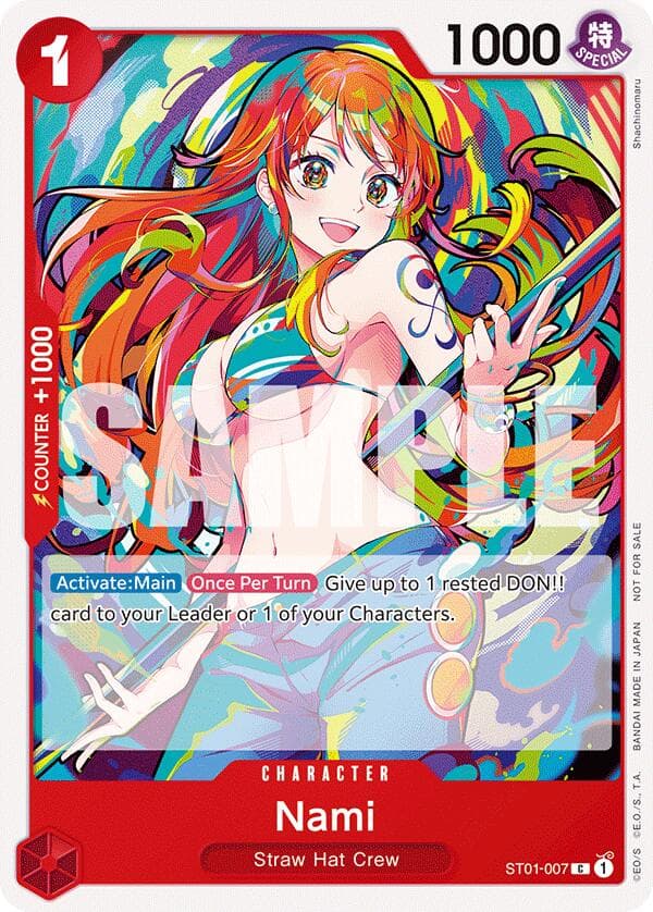 Nami (2025 New Year Event) — One Piece Promotion Cards card