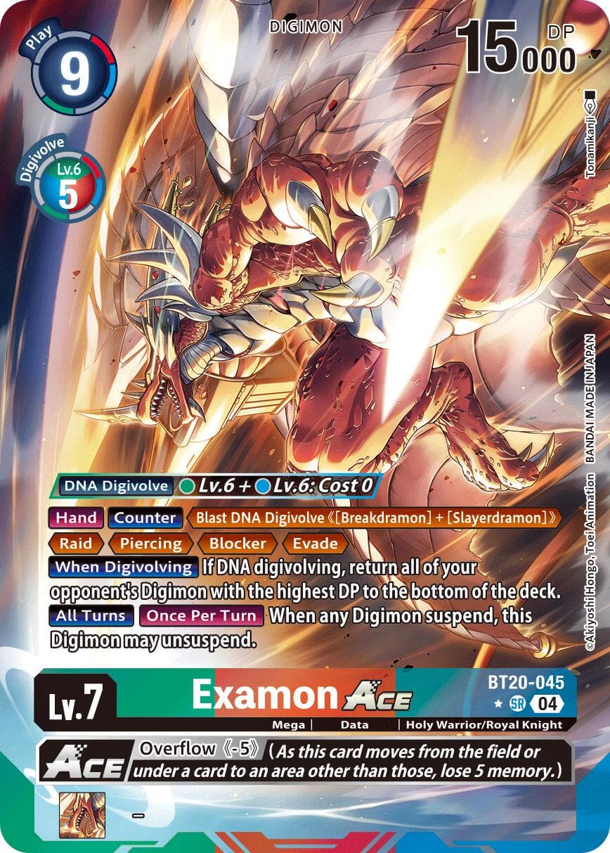 Examon ACE (Alternate Art) — Release Special Booster 2.5 card