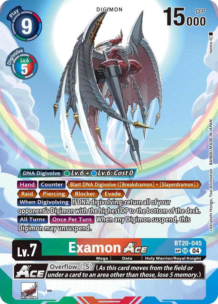 Examon ACE (Textured) — Release Special Booster 2.5 card
