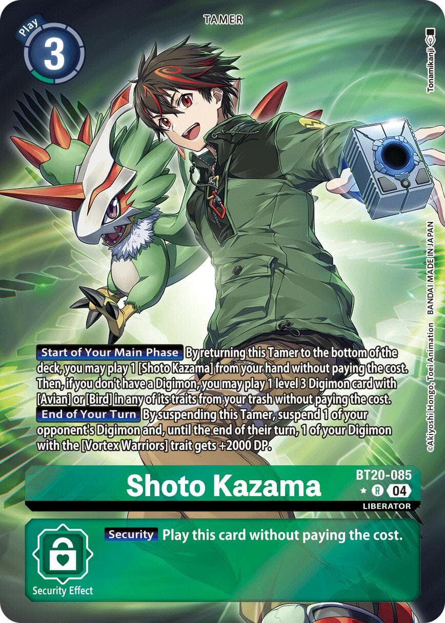 Shoto Kazama (Alternate Art) — Release Special Booster 2.5 card