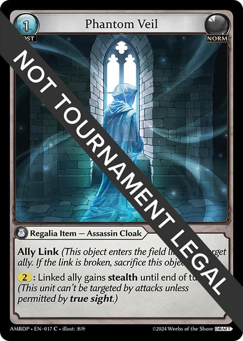 Phantom Veil — Mortal Ambition Draft Pack card