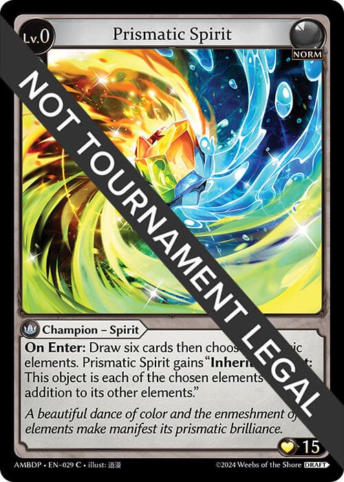Prismatic Spirit — Mortal Ambition Draft Pack card