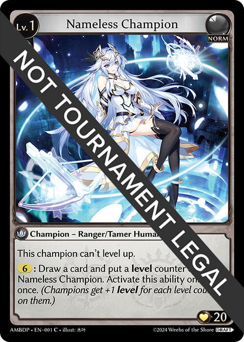 Nameless Champion (Ranger/Tamer) — Mortal Ambition Draft Pack card