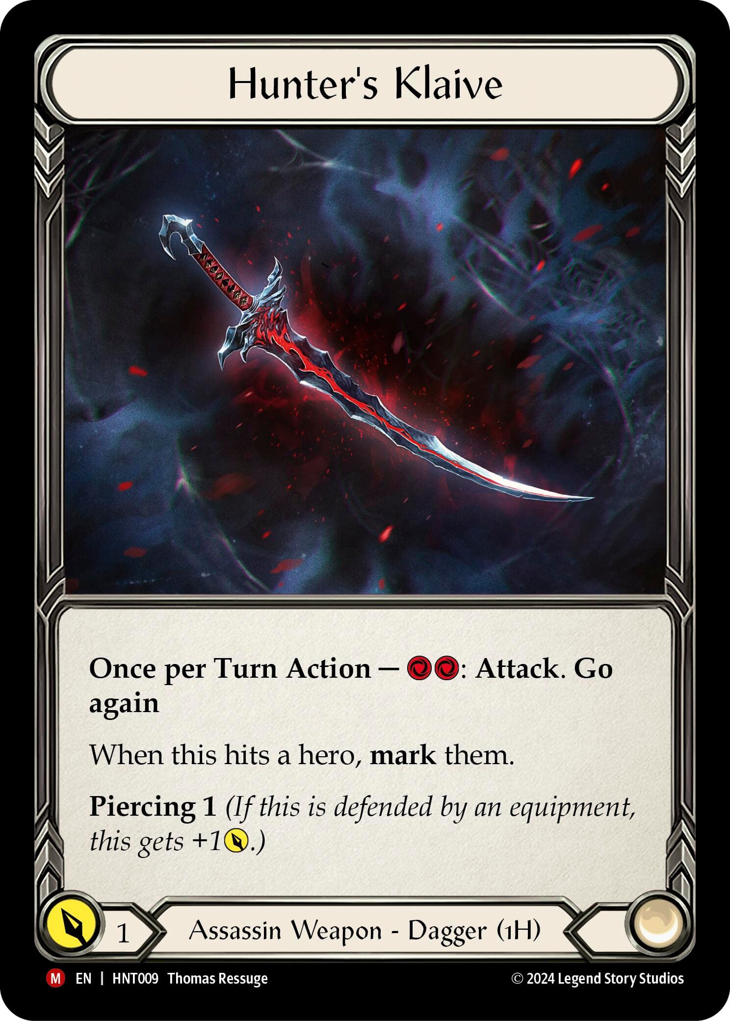 Hunter's Klaive — The Hunted card