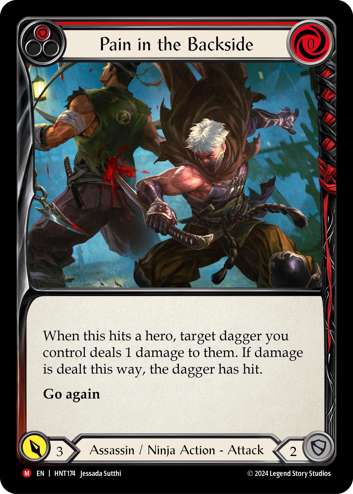 Pain in the Backside — The Hunted card