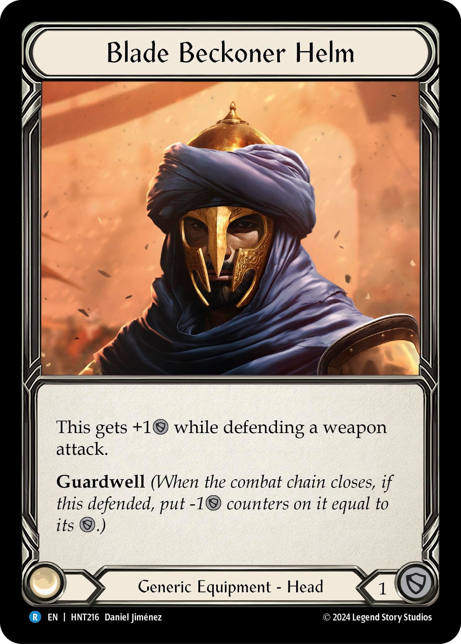 Blade Beckoner Helm — The Hunted card