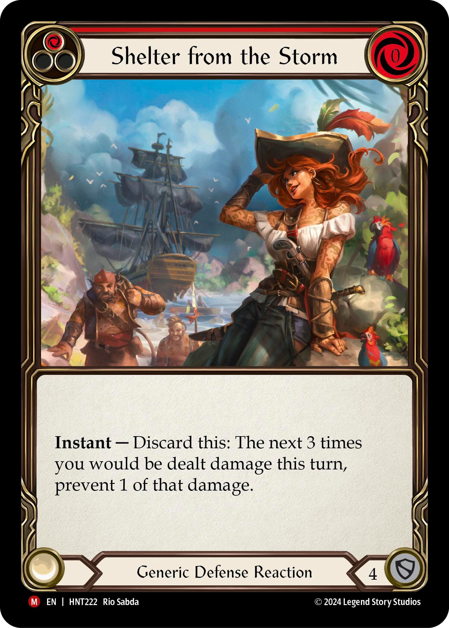 Shelter from the Storm — The Hunted card