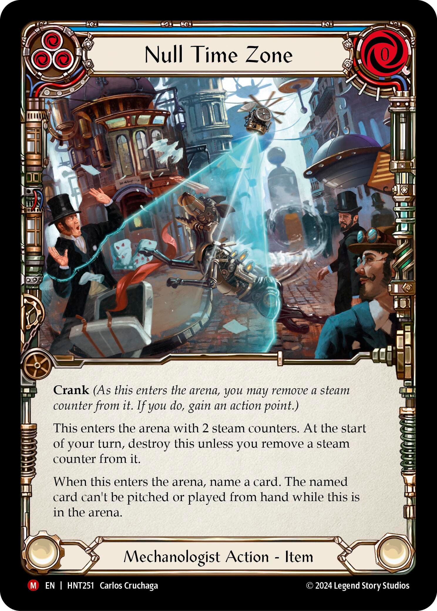 Null Time Zone — The Hunted card