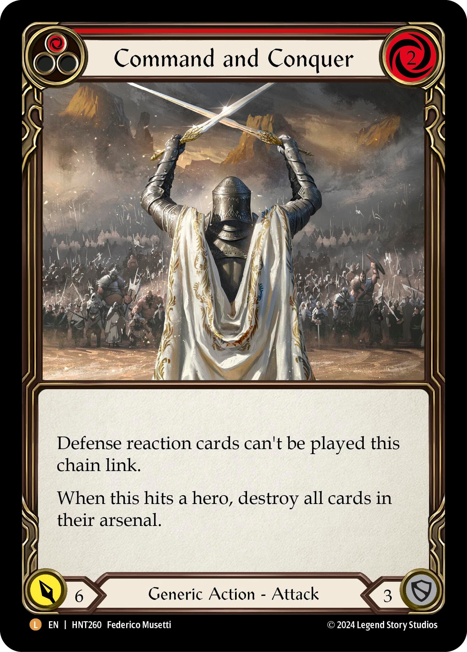 Command and Conquer — The Hunted card