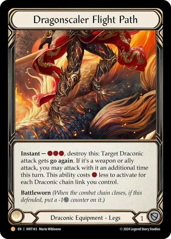 Dragonscaler Flight Path — The Hunted card