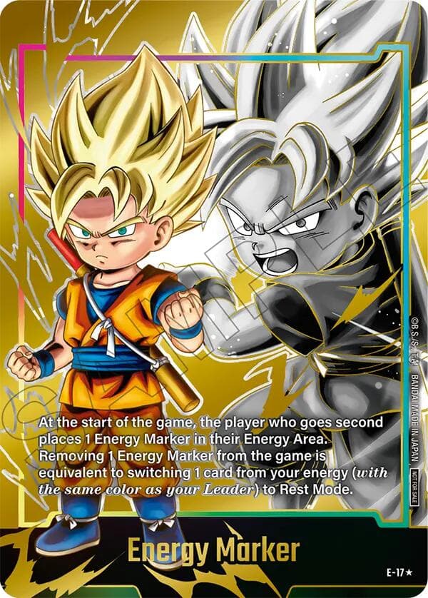 Energy Marker (E-17) (Gold) — Fusion World Energy Markers card
