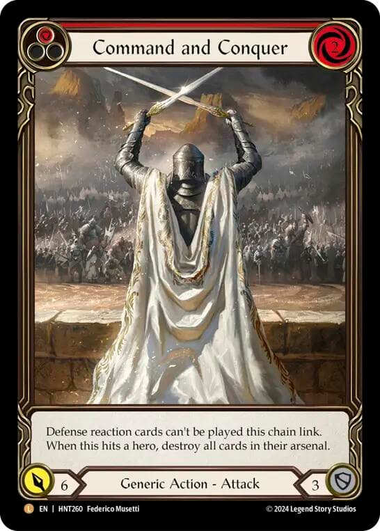 Command and Conquer (Extended Art) — The Hunted card