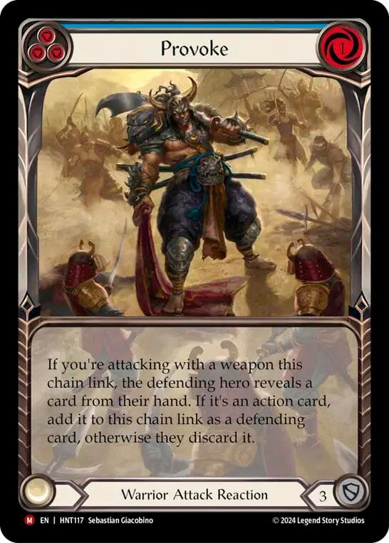 Provoke (Extended Art) — The Hunted card