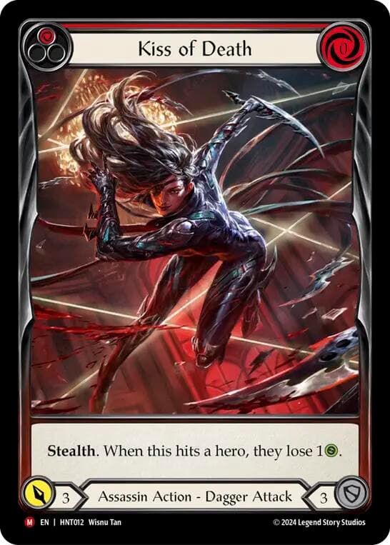 Kiss of Death (Extended Art) — The Hunted card