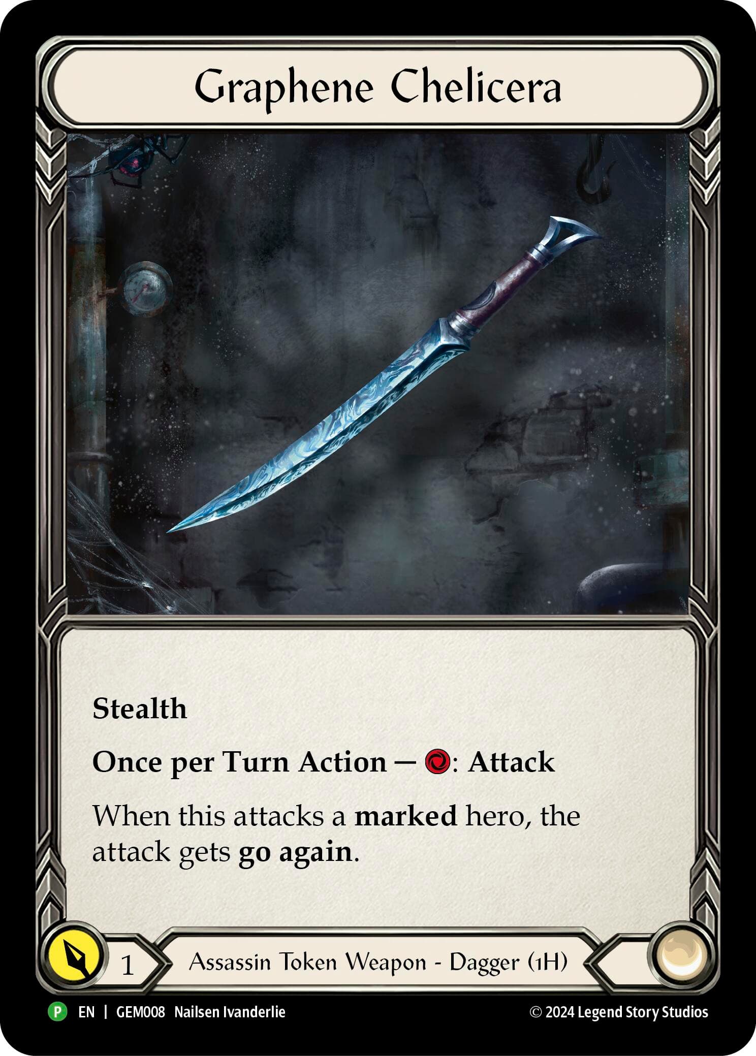 Graphene Chelicera - GEM008 — GEM Pack 1 card