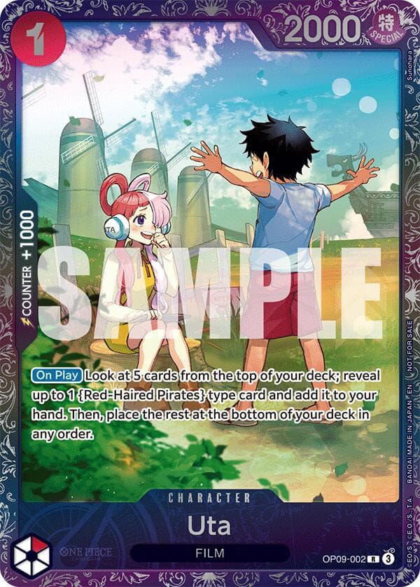 Uta (Treasure Cup 2025) — One Piece Promotion Cards card