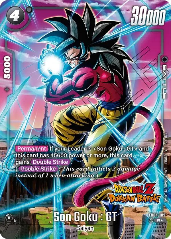 Son Goku : GT (Dragon Ball Z Dokkan Battle Alternate Art) — Ultra Limit Alternate Art Reprints card