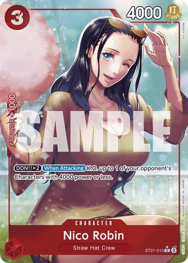 Nico Robin (Parallel) — Starter Deck EX: Gear 5 card
