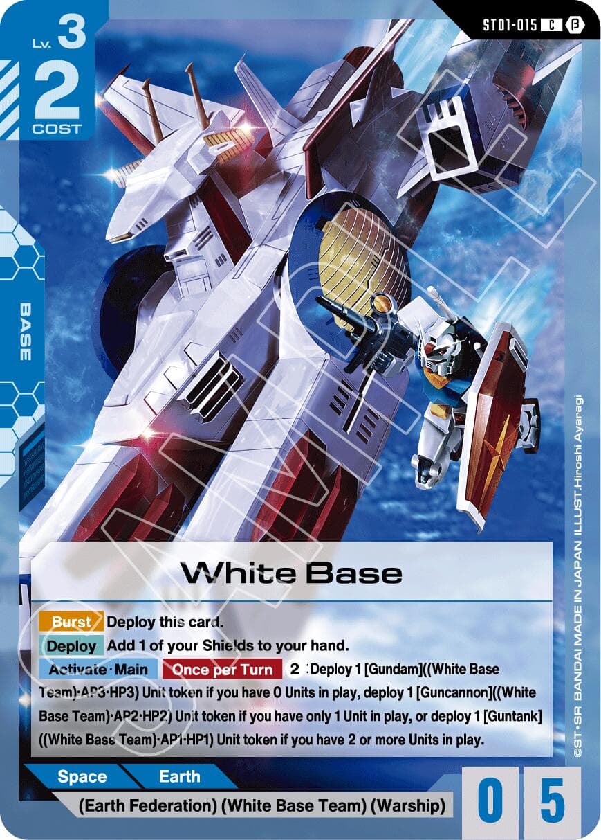 White Base — Edition Beta card
