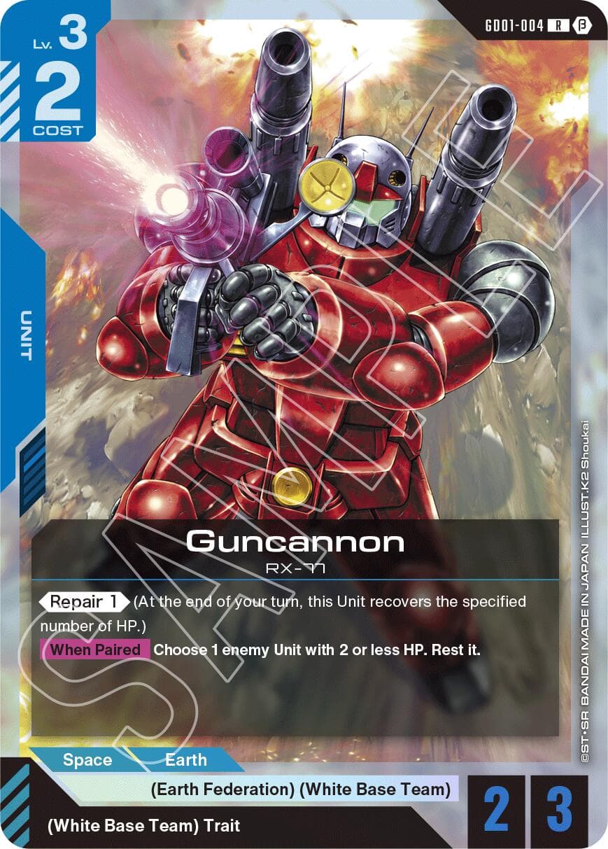 Guncannon — Edition Beta card