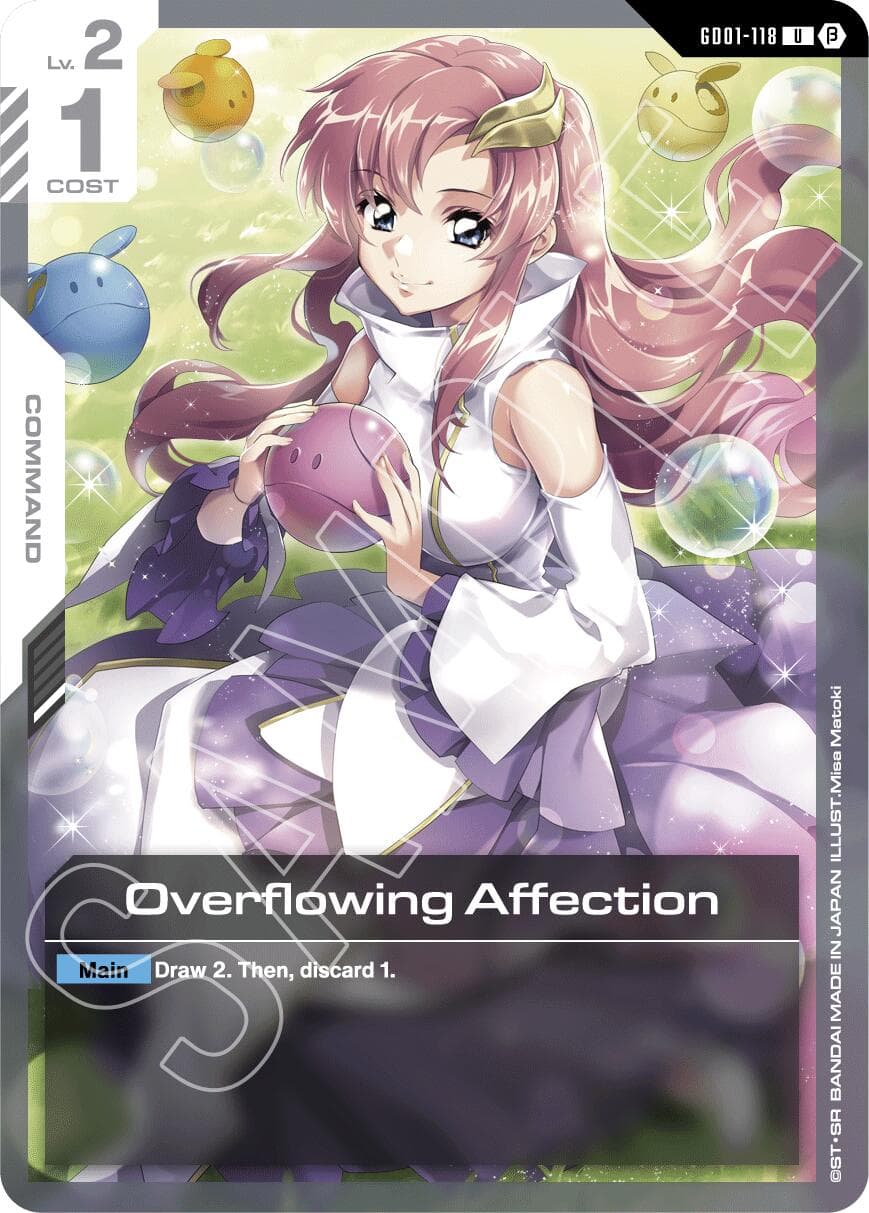 Overflowing Affection — Edition Beta card