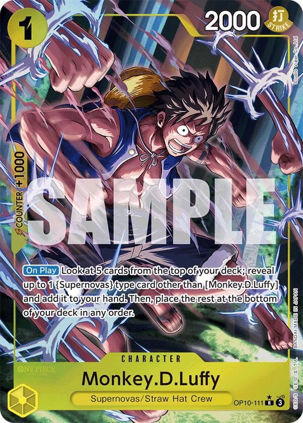 Monkey.D.Luffy (111) (Parallel) — Royal Blood card