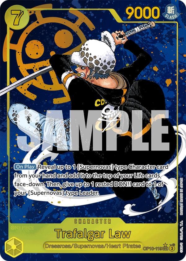 Trafalgar Law (119) (Parallel) — Royal Blood card