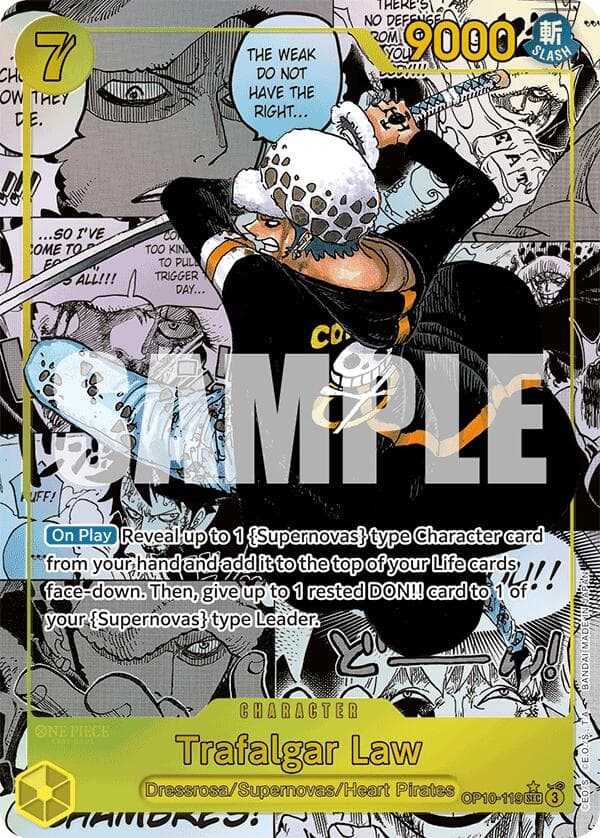 Trafalgar Law (119) (Manga) — Royal Blood card