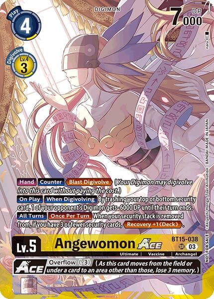 Angewomon ACE (Limited Card Pack) — World Convergence card