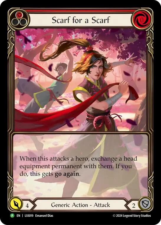 Scarf for a Scarf - LSS019 — Flesh and Blood: Promo Cards card