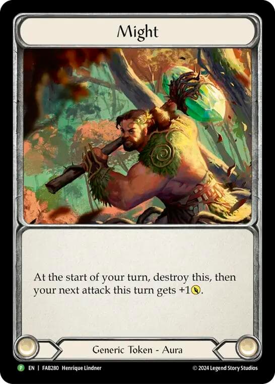 Might - FAB280 — Flesh and Blood: Promo Cards card