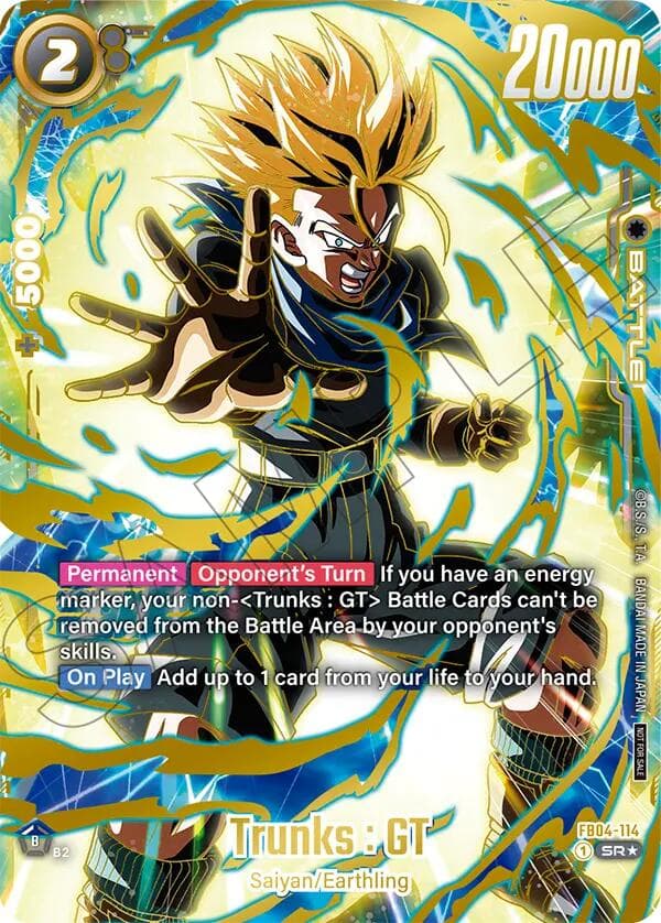 Trunks : GT - FB04-114 — Tournament and Championship Promos card