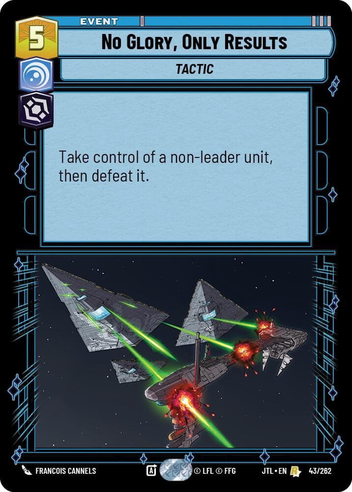 No Glory, Only Results — Jump to Lightspeed card