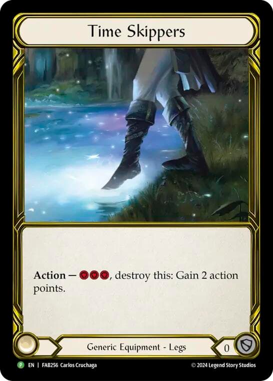 Time Skippers (Golden) - FAB256 — Flesh and Blood: Promo Cards card