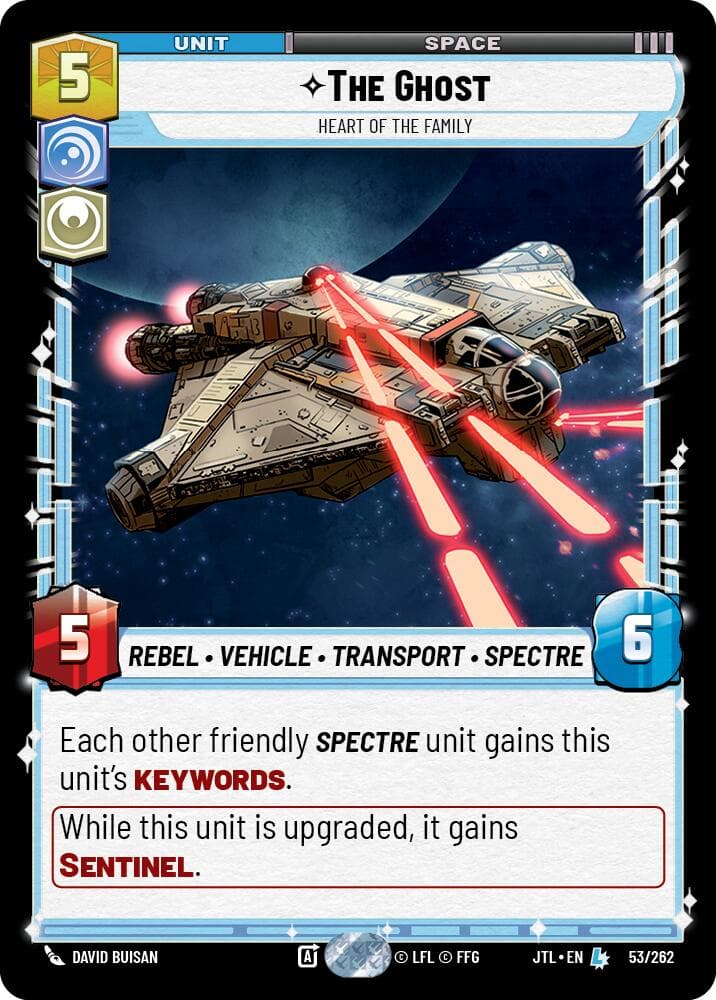 The Ghost - Heart of the Family — Jump to Lightspeed card