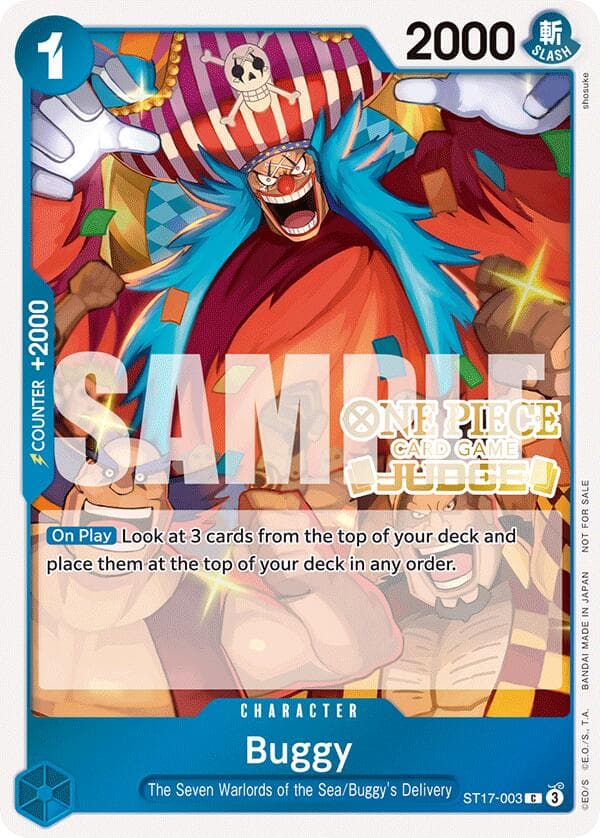Buggy (Judge Pack Vol. 5) — One Piece Promotion Cards card