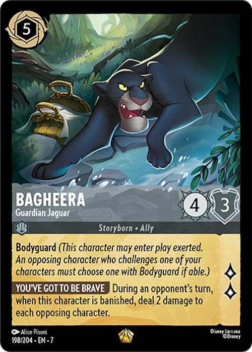 Bagheera - Guardian Jaguar — Archazia's Island card