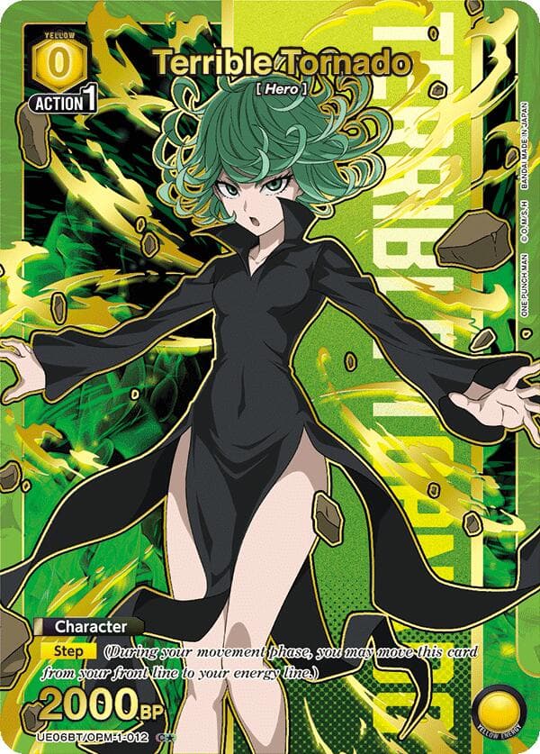 Terrible Tornado (012) (C*) — UE06BT: One Punch Man card