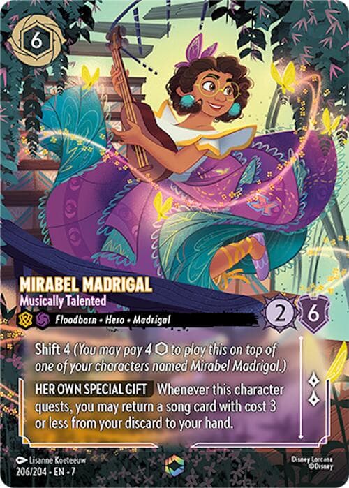 Mirabel Madrigal - Musically Talented (Enchanted) — Archazia's Island card