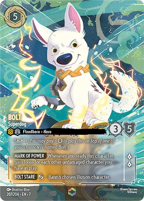 Bolt - Superdog (Enchanted) — Archazia's Island card