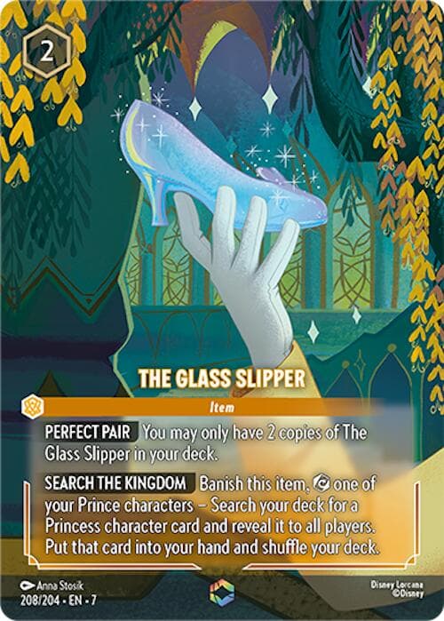 The Glass Slipper (Enchanted) — Archazia's Island card