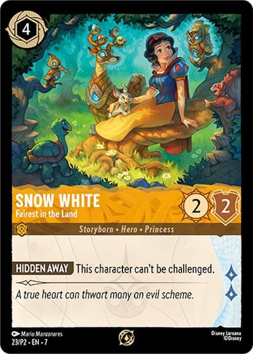 Snow White - Fairest in the Land — Disney Lorcana Promo Cards card