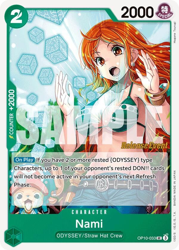 Nami (033) — Royal Blood Release Event Cards card