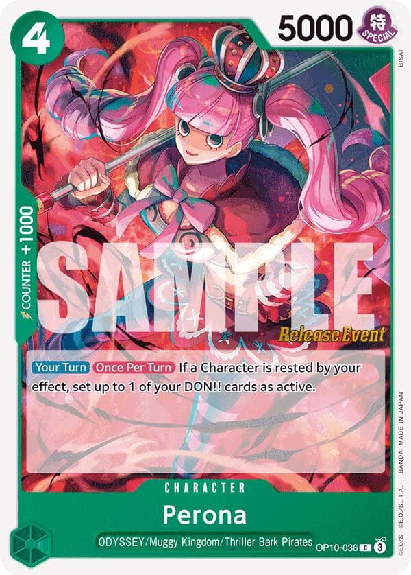 Perona (036) — Royal Blood Release Event Cards card