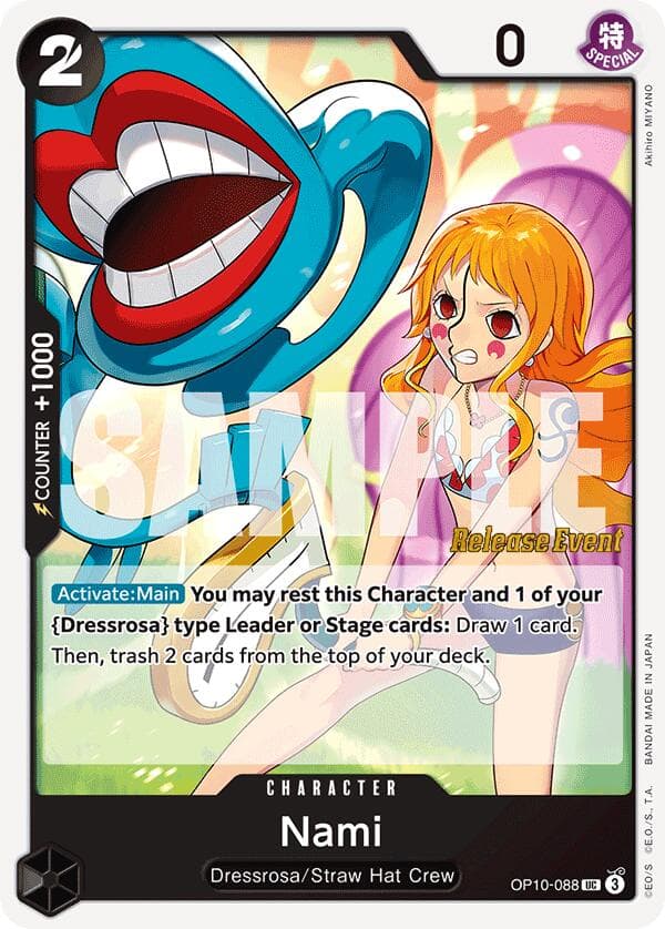 Nami (088) — Royal Blood Release Event Cards card