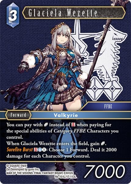Glaciela Wezette — Legacy Collection card