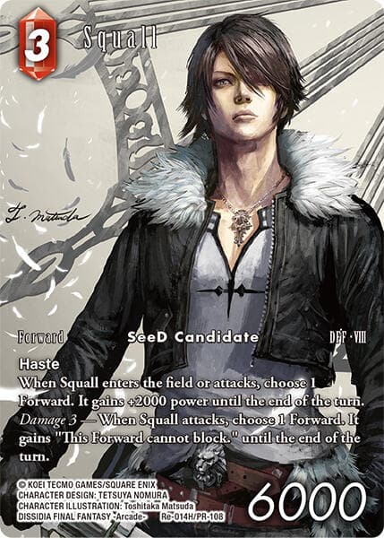 Squall (Full Art) — Legacy Collection card