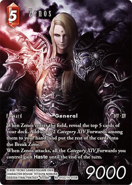 Zenos (Full Art) — Legacy Collection card